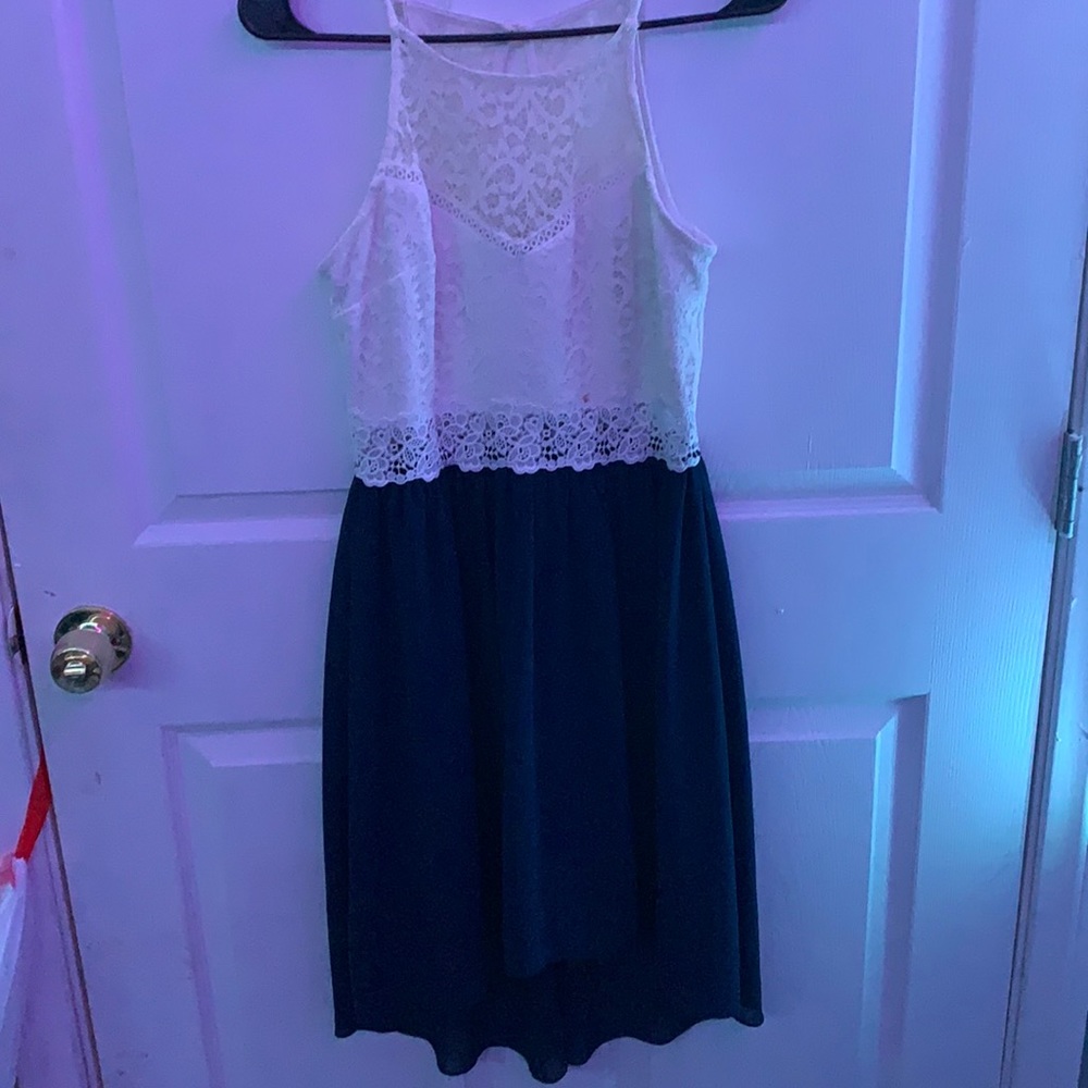 by & by lace dress